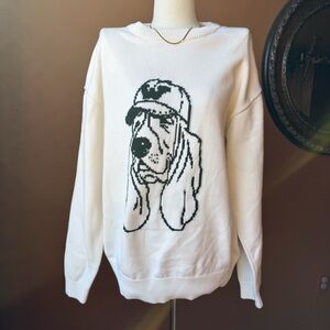 Zara Rolo the Basset Hound Sweatshirt size XL